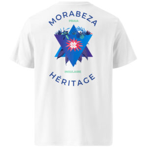 Morabeza Floral – Bleu Atlantique White