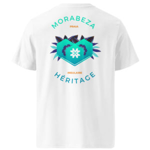 Morabeza Floral – Turquoise Lagune White