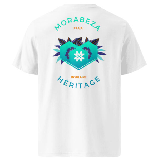Morabeza Floral – Turquoise Lagune White