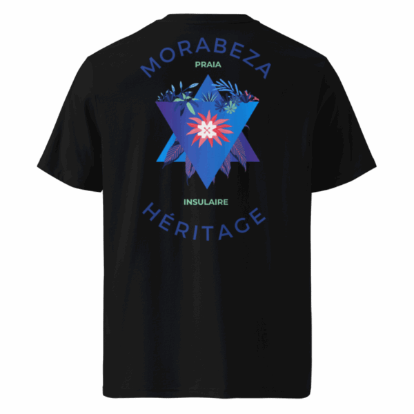 Morabeza Floral – Bleu Atlantique Black