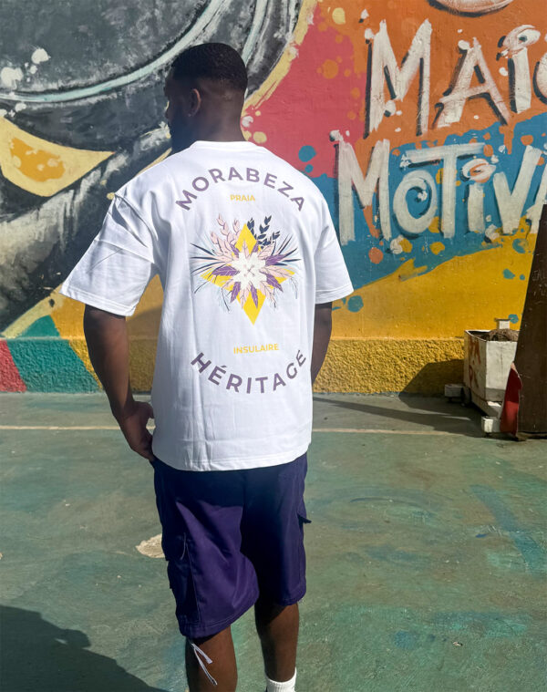 Morabeza Floral – Lakers White – Image 3