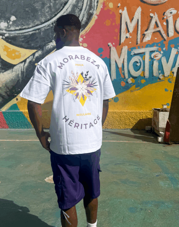 Morabeza Floral – Lakers White - Image 3